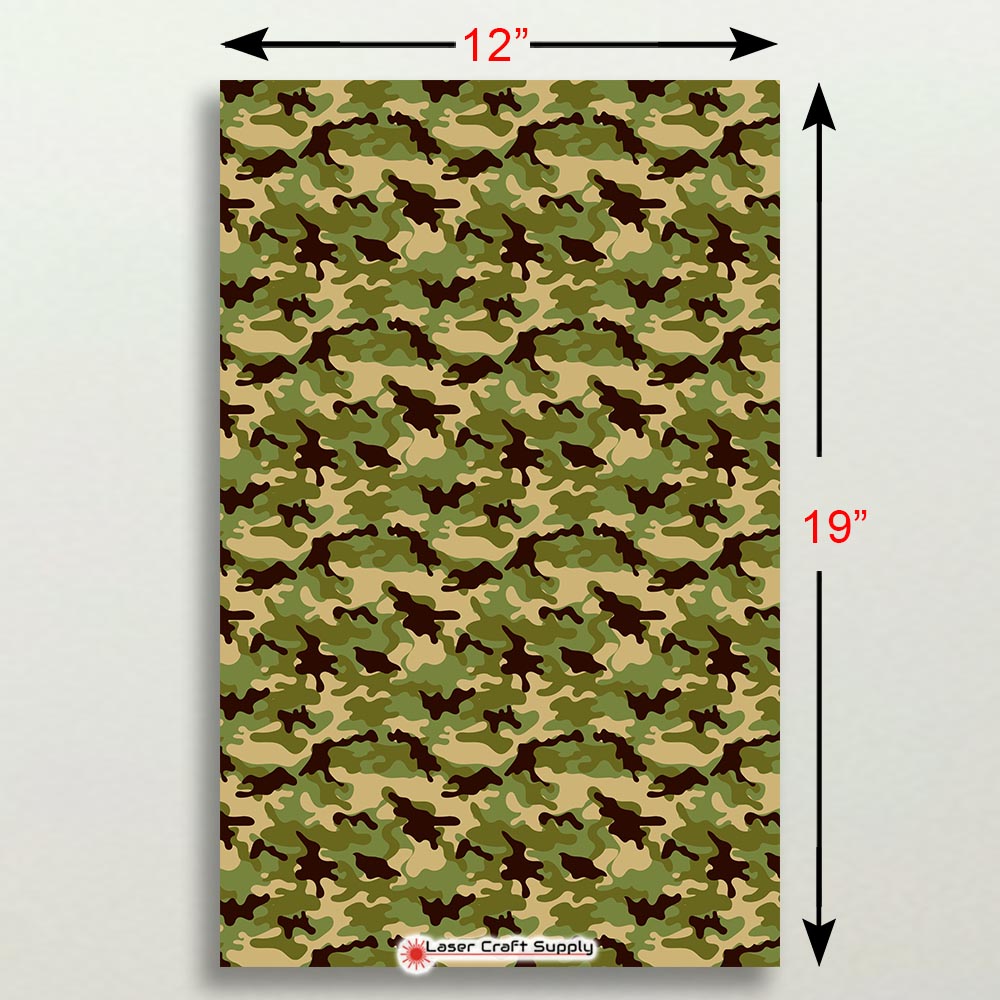 Creative Cast Acrylics - Green Camo