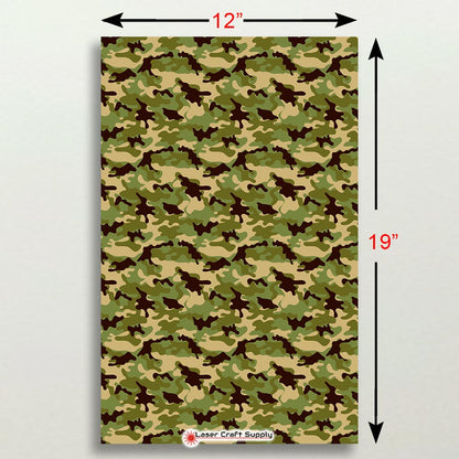 Creative Cast Acrylics - Green Camo