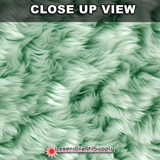 Green Fluff Fur - FULL SHEET