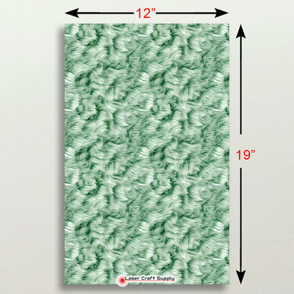 Green Fluff Fur - FULL SHEET