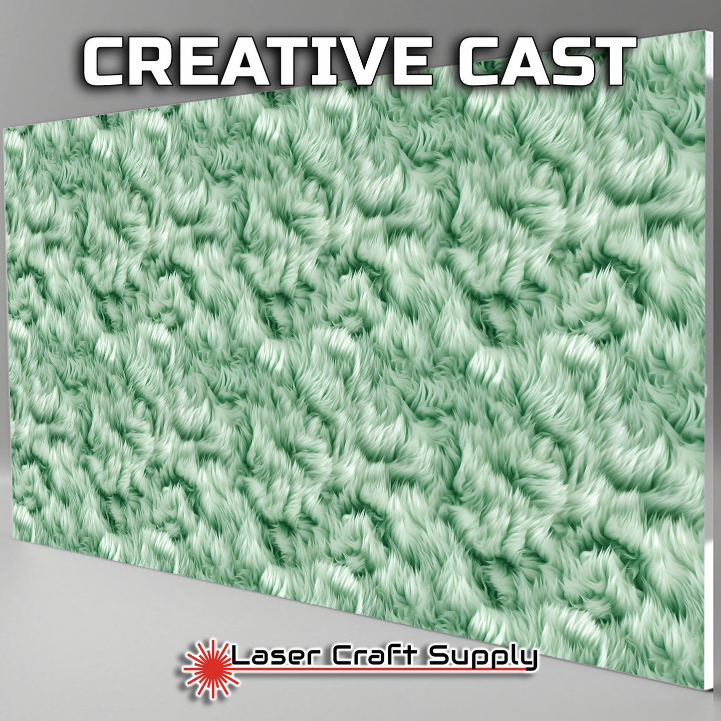 Green Fluff Fur - FULL SHEET