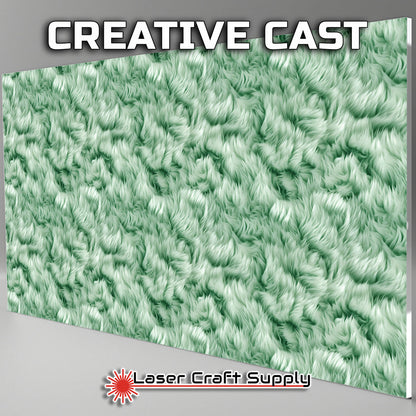 Green Fluff Fur - FULL SHEET