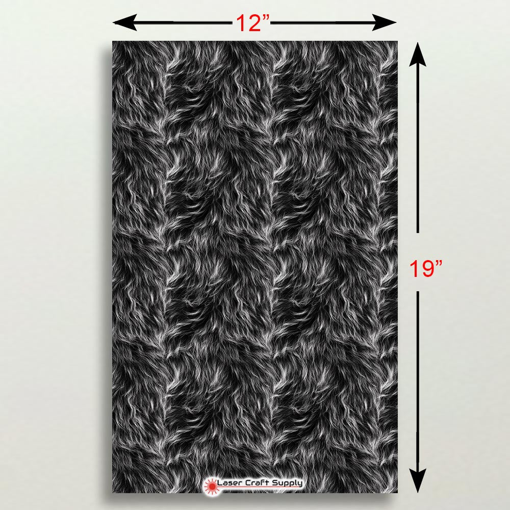 Grey Pup Fur- FULL SHEET