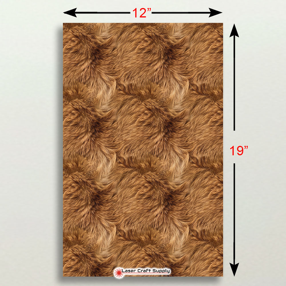 Hair Brown Fur - FULL SHEET