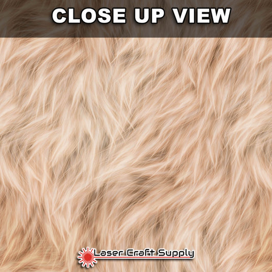 Hairy Tan Fur - FULL SHEET