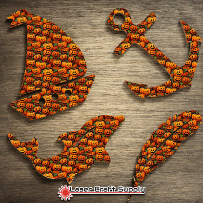 Creative Cast Acrylics - Happy Pumpkins