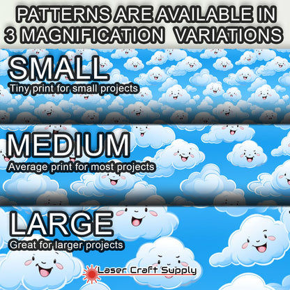 Creative Cast Acrylics - Happy Clouds