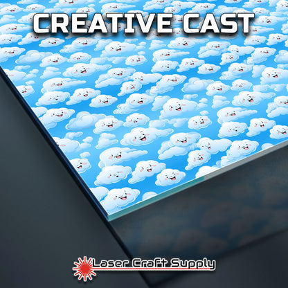 Creative Cast Acrylics - Happy Clouds