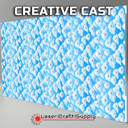 Creative Cast Acrylics - Happy Clouds