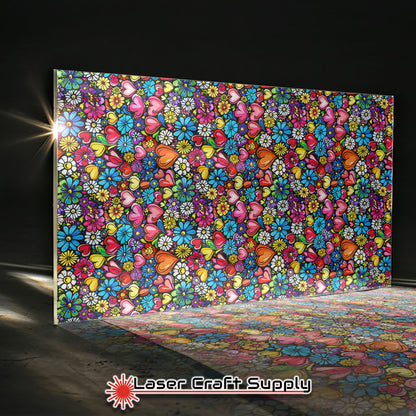 Creative Cast Acrylics - Hearts & Flowers