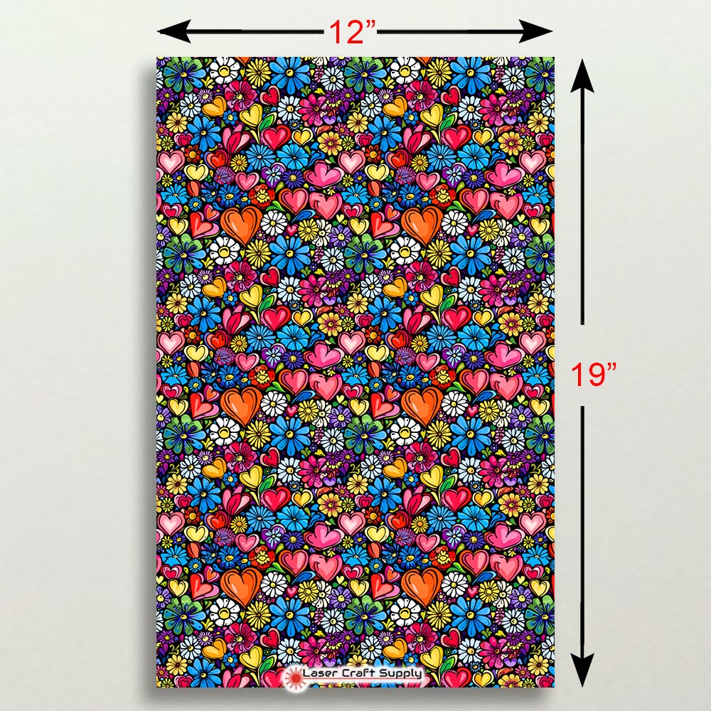 Creative Cast Acrylics - Hearts & Flowers