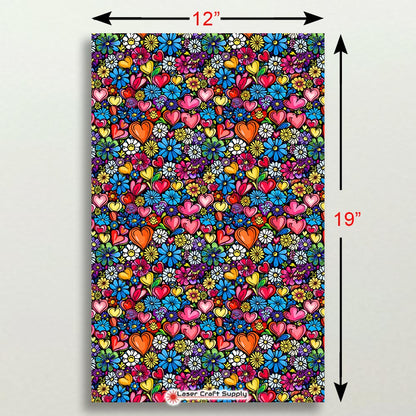 Creative Cast Acrylics - Hearts & Flowers