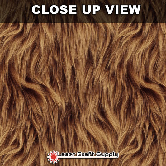 Highland Cow Fur - FULL SHEET