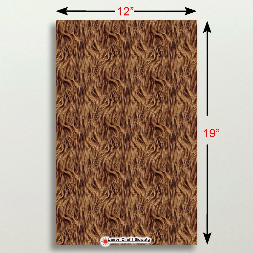 Highland Cow Fur - FULL SHEET