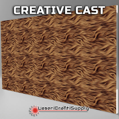 Highland Cow Fur - FULL SHEET
