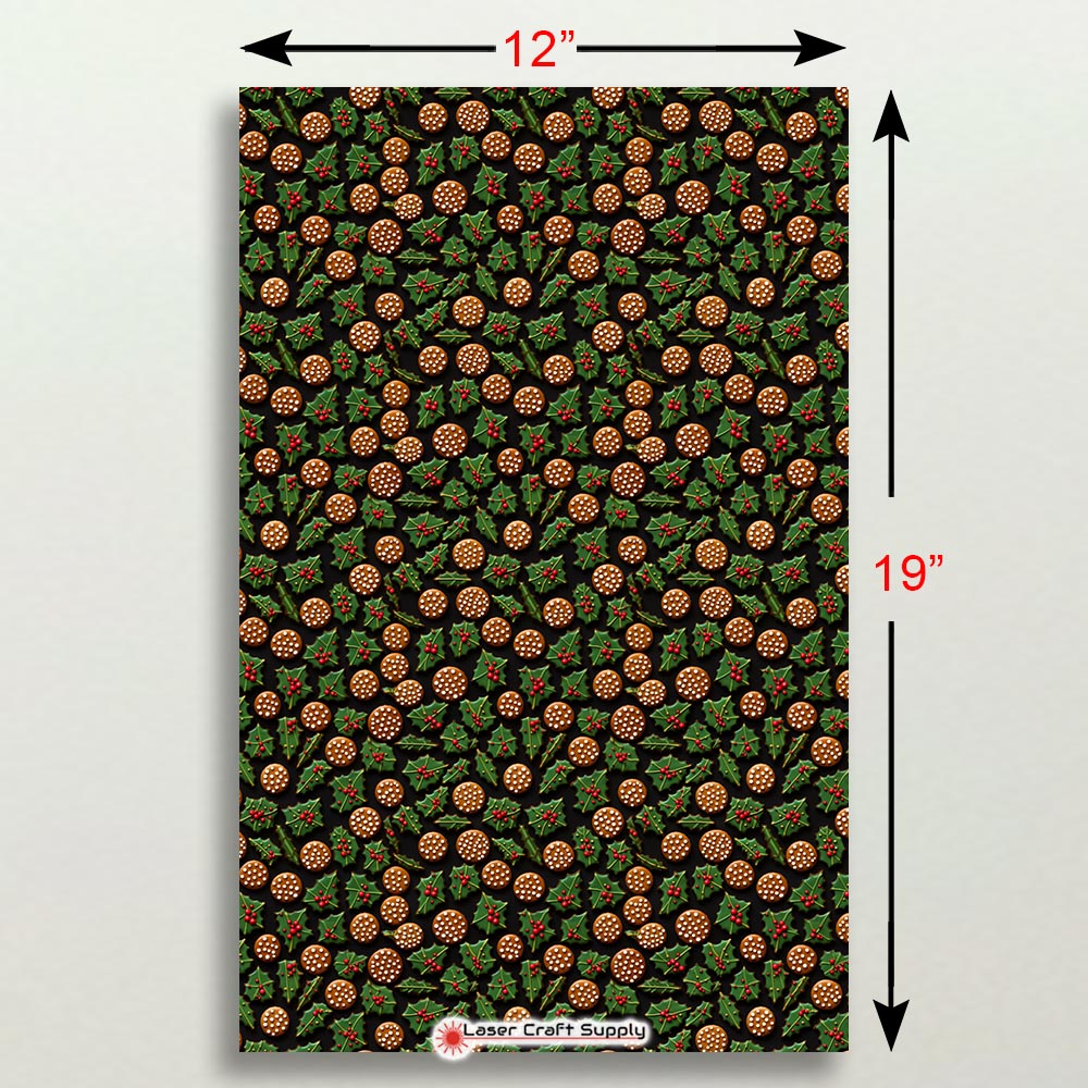 Creative Cast Acrylics - Holly & Cookies