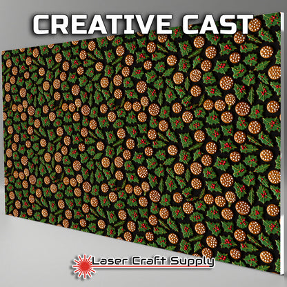 Creative Cast Acrylics - Holly & Cookies