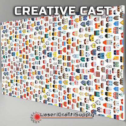 Creative Cast Acrylics - Homes