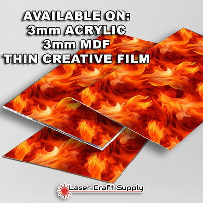 Creative Cast Acrylics - Hot Fire