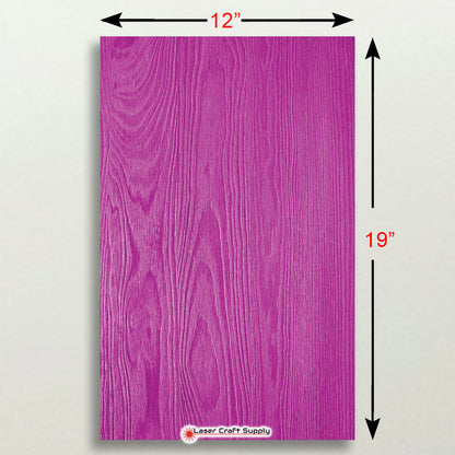 Hot Fuchsia Wood Grain - FULL SHEET