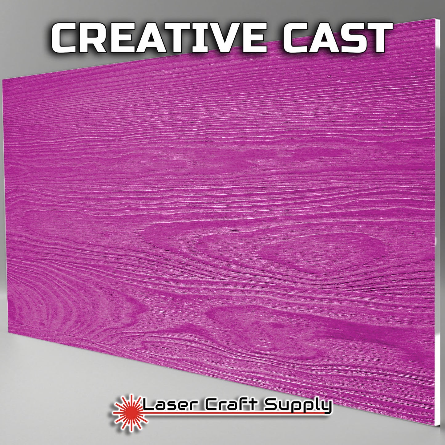 Hot Fuchsia Wood Grain - FULL SHEET