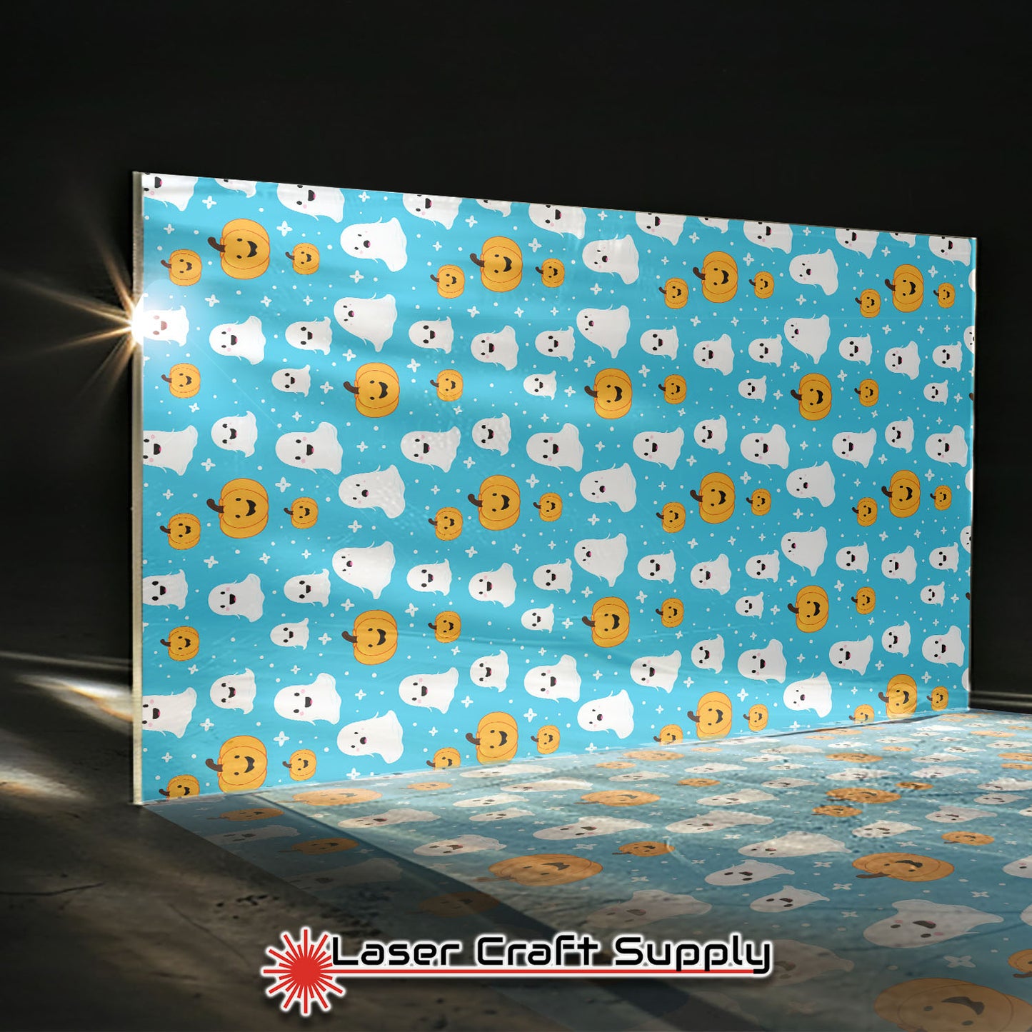 Creative Cast Acrylics - Fun Ghost & Pumpkins