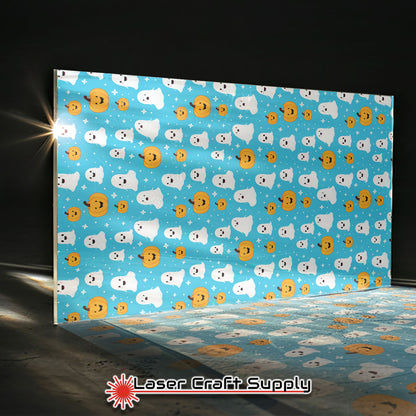 Creative Cast Acrylics - Fun Ghost & Pumpkins