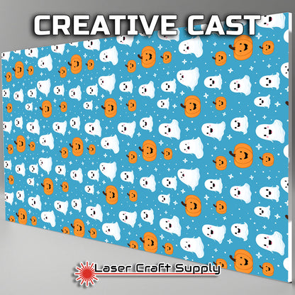 Creative Cast Acrylics - Fun Ghost & Pumpkins