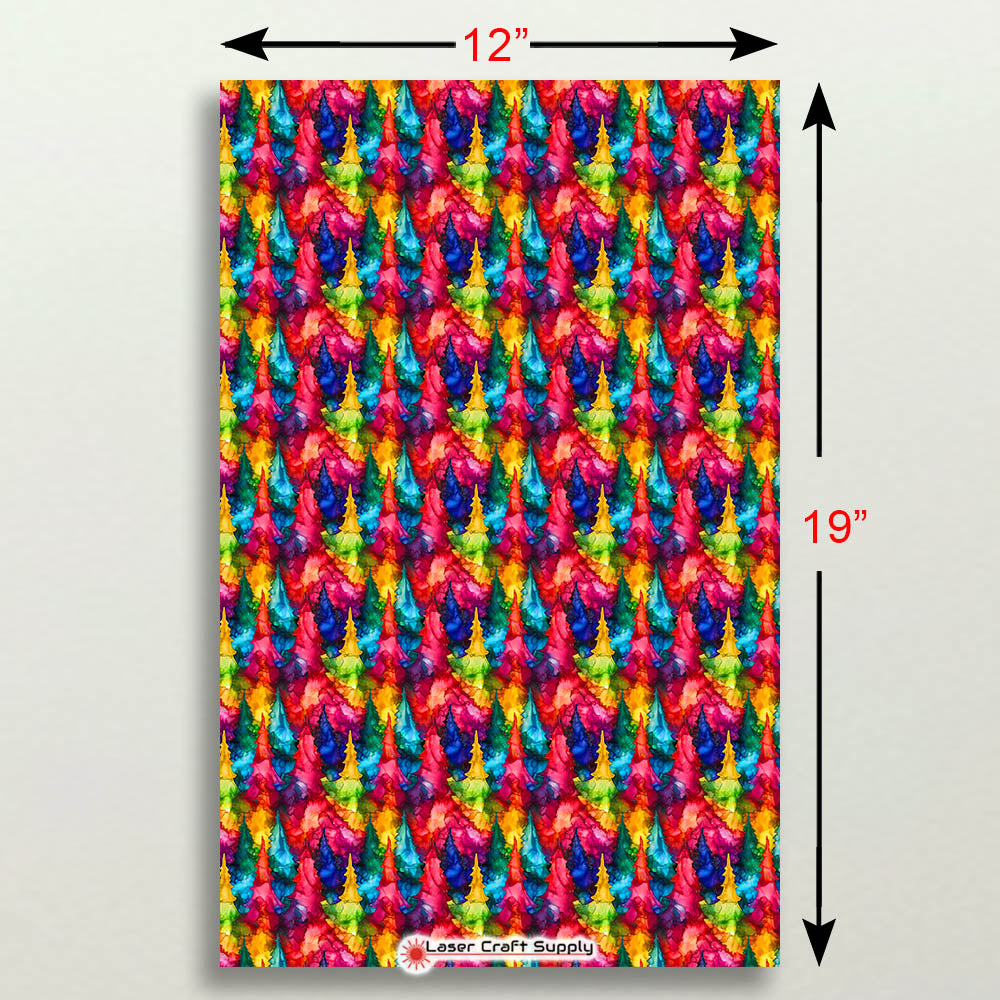 Ink Christmas Trees - Creative Cast