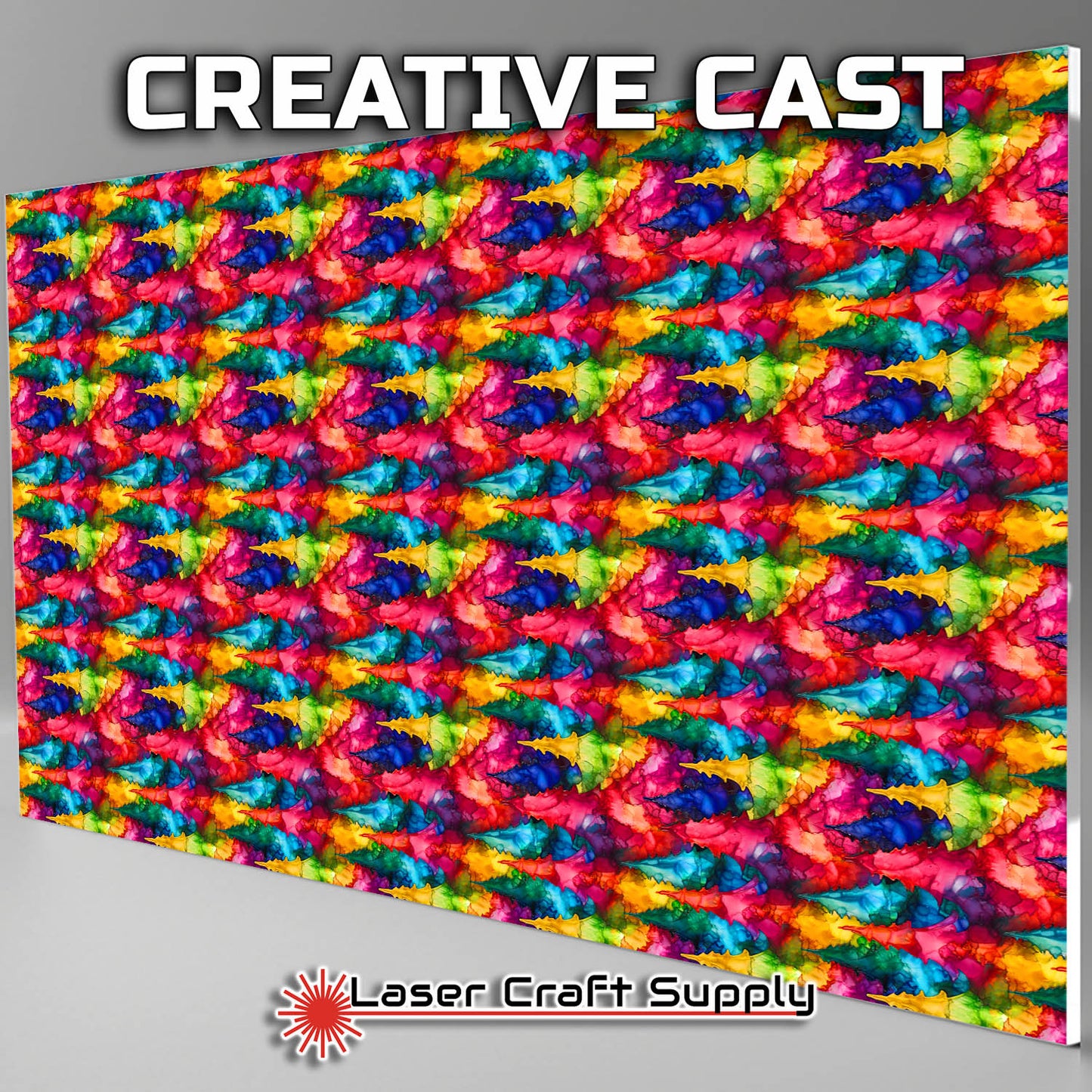 Ink Christmas Trees - Creative Cast