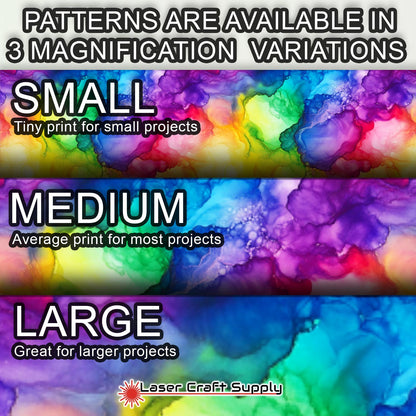Creative Cast Acrylics -Ink Splatter of Colors