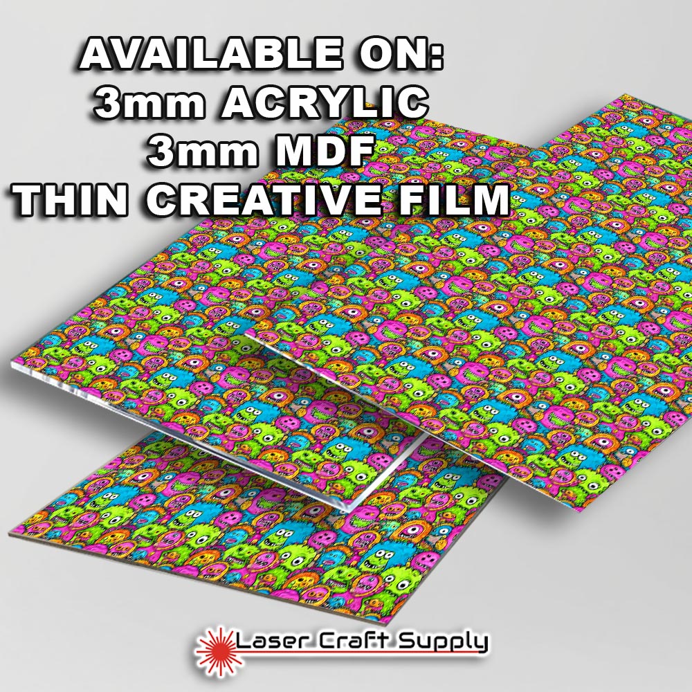 Creative Cast Acrylics - Just Strange Lil Monsters