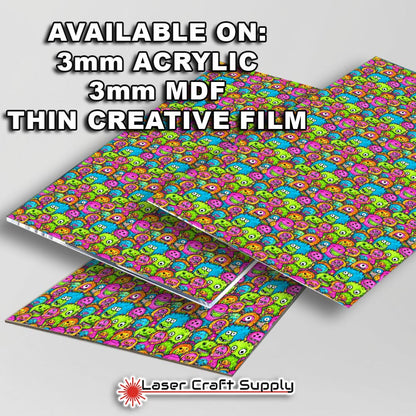 Creative Cast Acrylics - Just Strange Lil Monsters