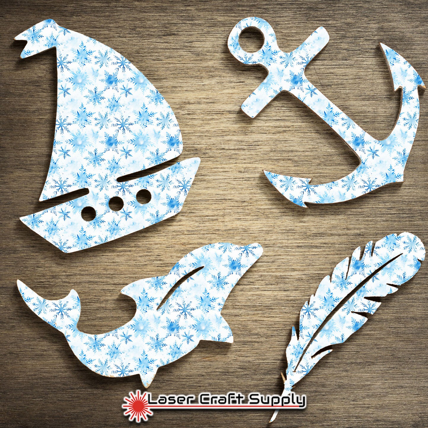 Creative Cast Acrylics -Just a Little Snowflake