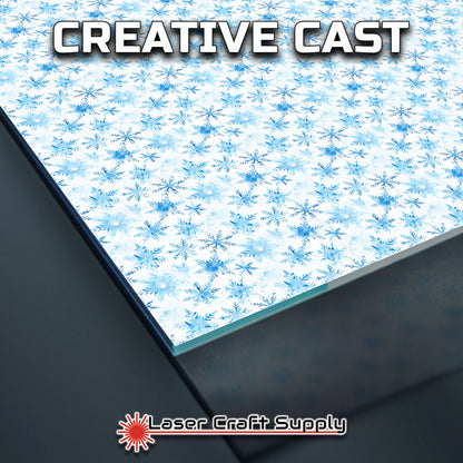 Creative Cast Acrylics -Just a Little Snowflake