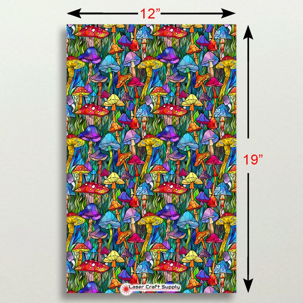 Creative Cast Acrylics - Land of Mushrooms - Stained Glass