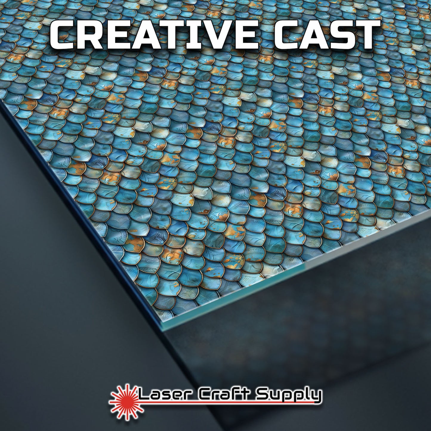 Creative Cast Acrylics -Layered Scales