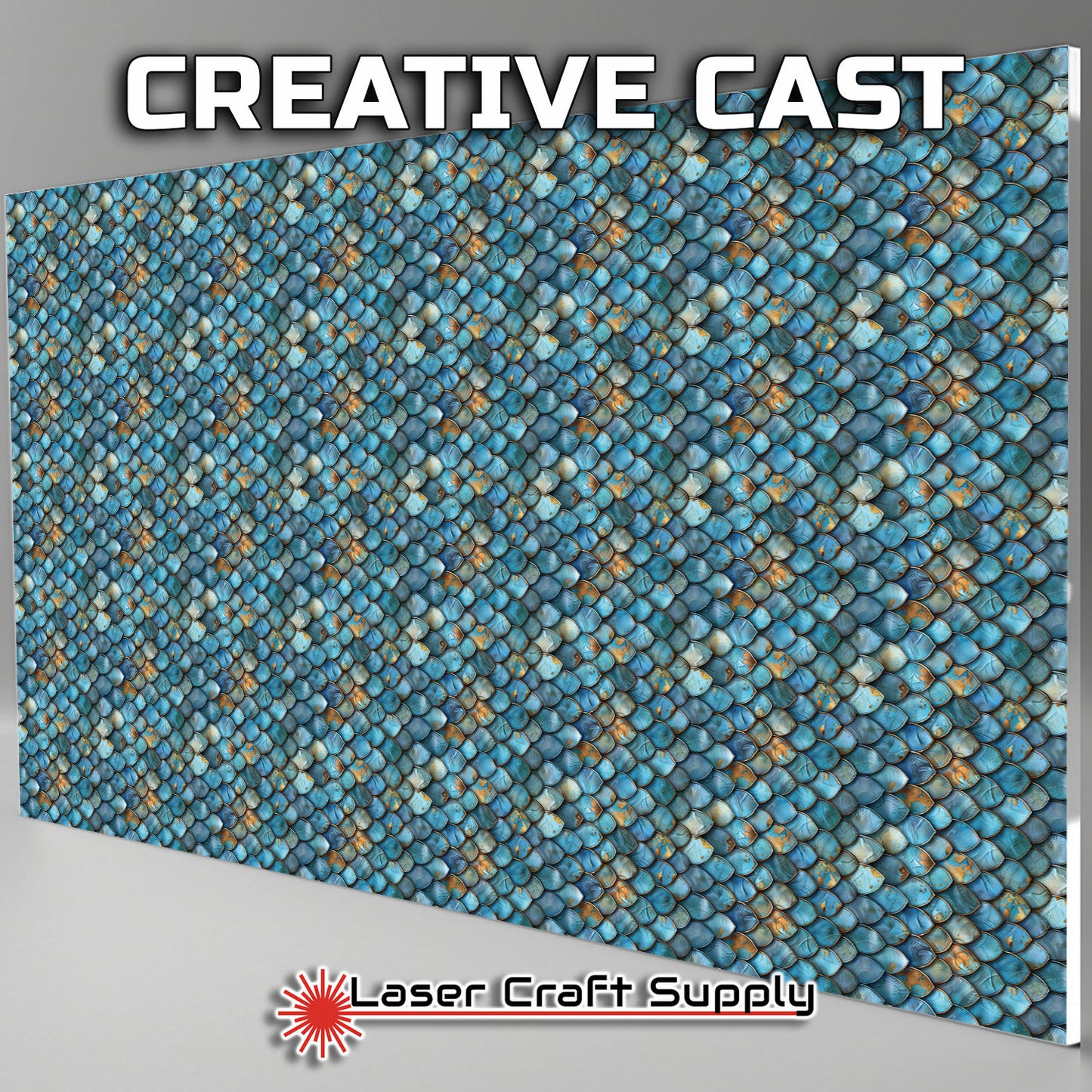 Creative Cast Acrylics -Layered Scales