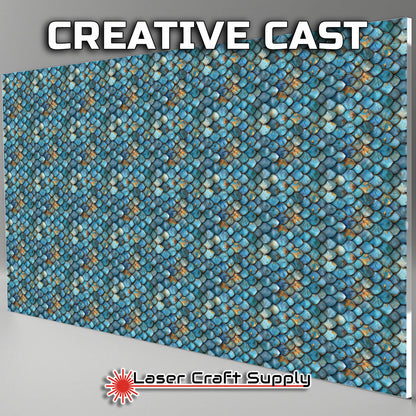 Creative Cast Acrylics -Layered Scales