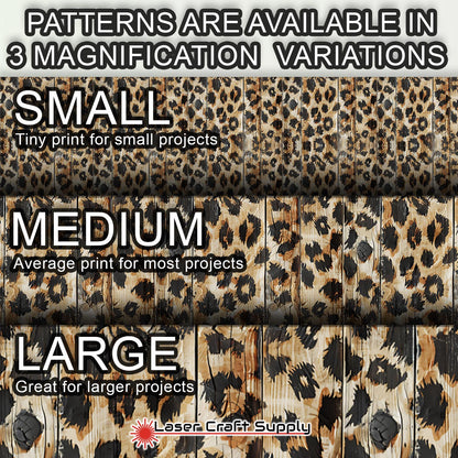 Creative Cast Acrylics -Leopard Wood