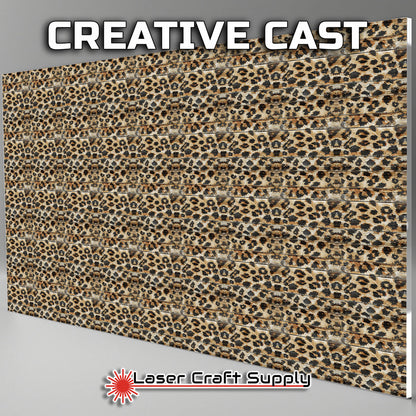 Creative Cast Acrylics -Leopard Wood