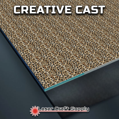 Creative Cast Acrylics - Leopard  Wood Planks