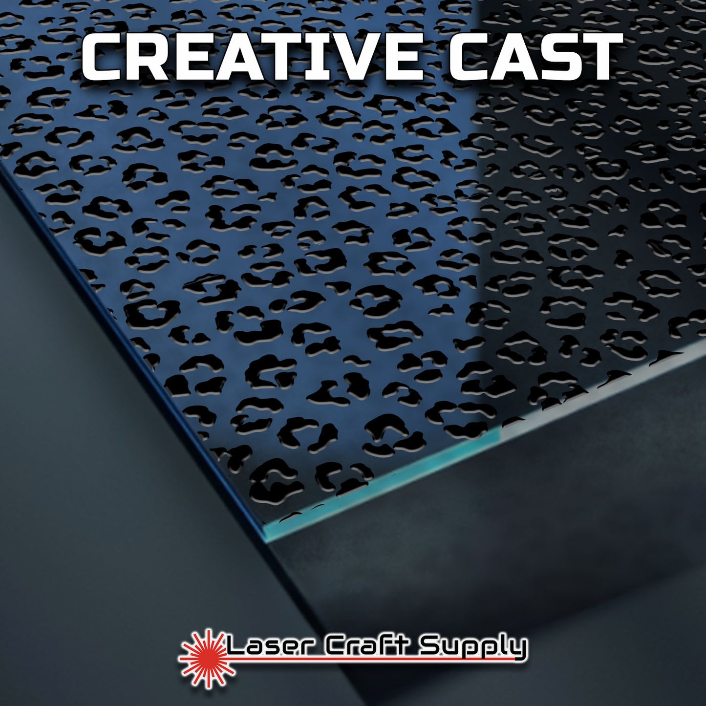 Creative Cast Acrylics - Leopard Print