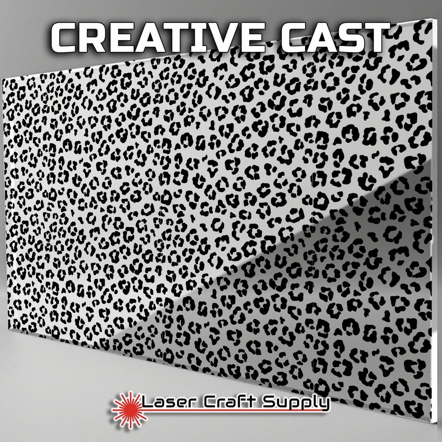 Creative Cast Acrylics - Leopard Print