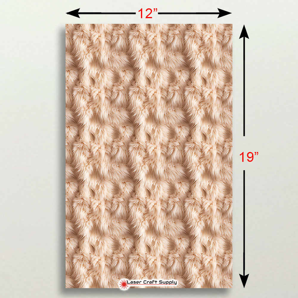 Light Tan Fur - FULL SHEET
