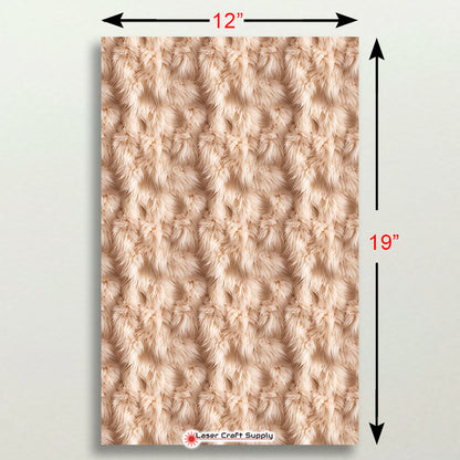 Light Tan Fur - FULL SHEET