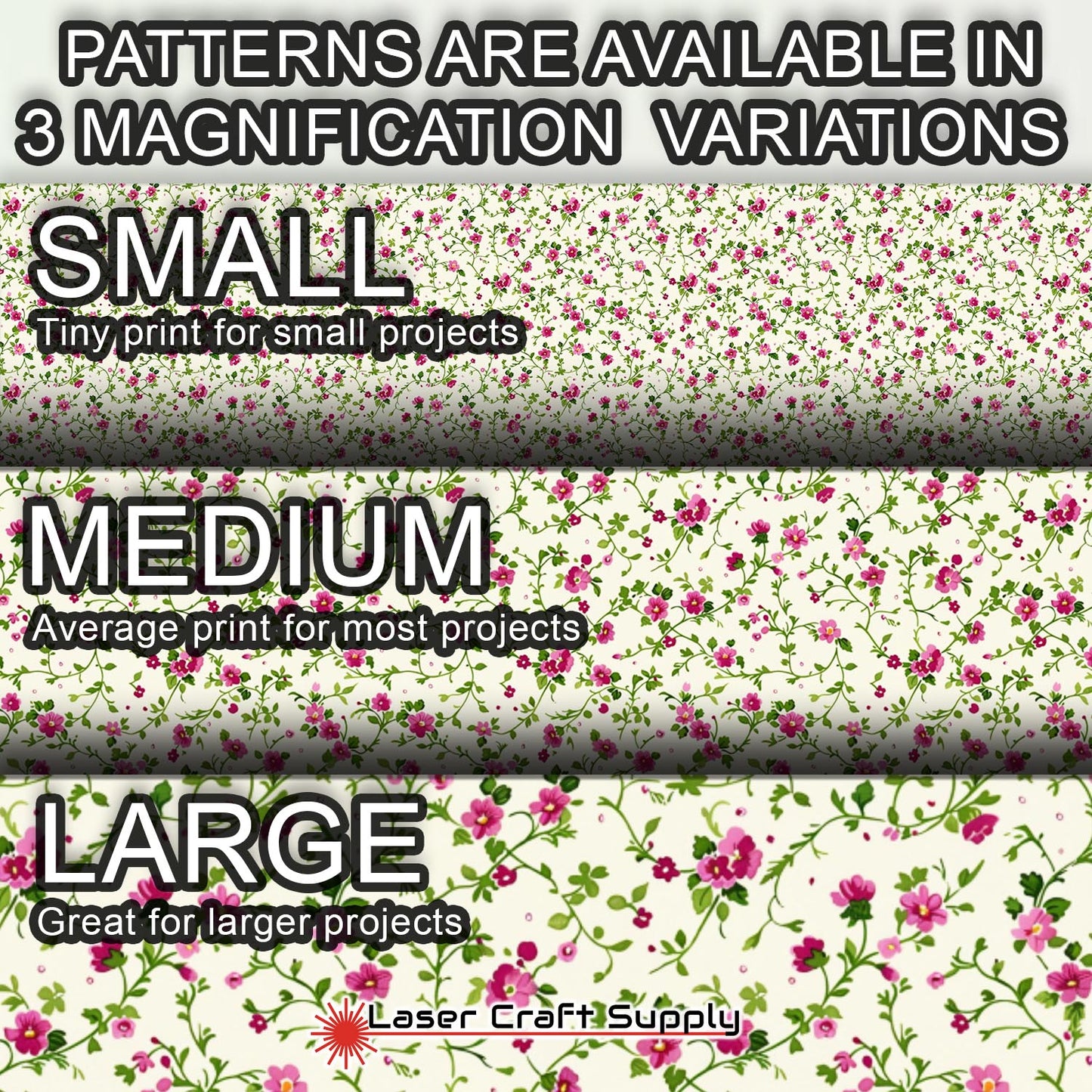 Creative Cast Acrylics - Lil Purple Flowers