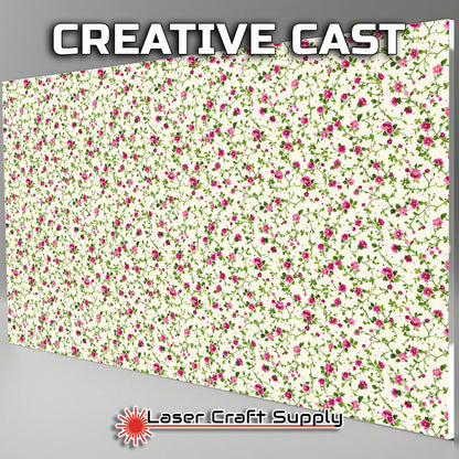 Creative Cast Acrylics - Lil Purple Flowers