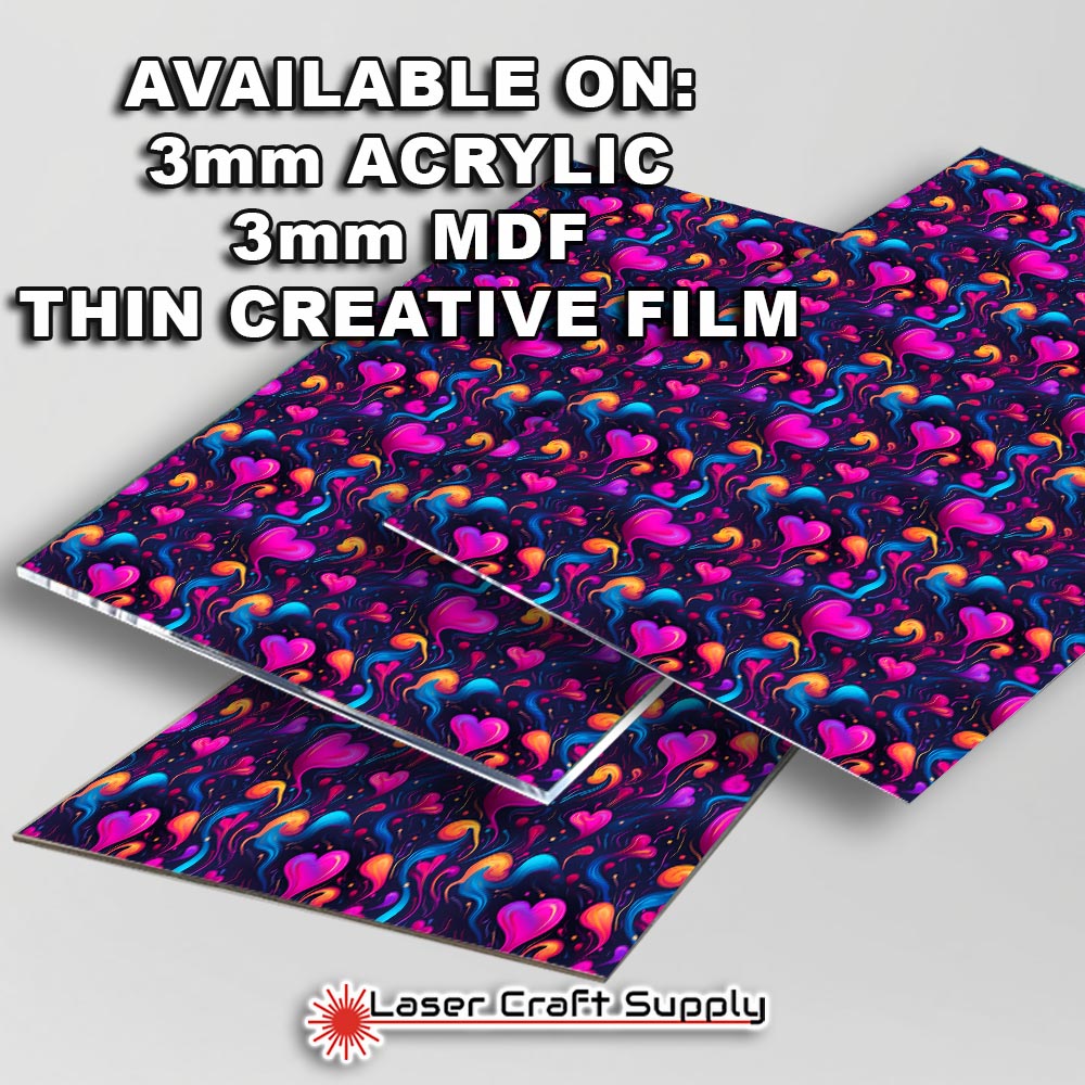 Creative Cast Acrylics - Liquid Hearts