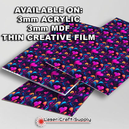 Creative Cast Acrylics - Liquid Hearts